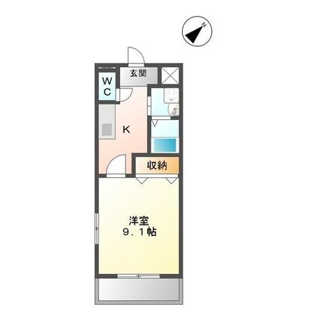 トゥルプローズの物件間取画像